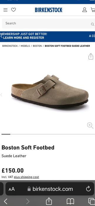 Birkenstock Boston Soft Foodbed 49