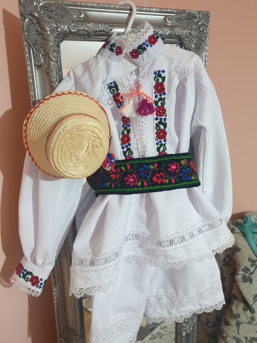 Costum popular baiat Maramureș 6-8 ani