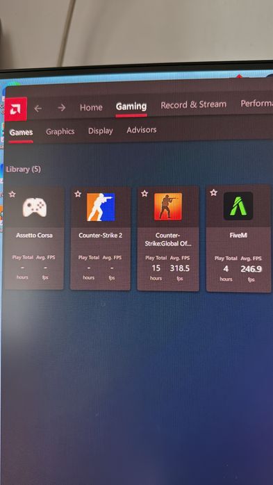 Vand pc gaming full set up