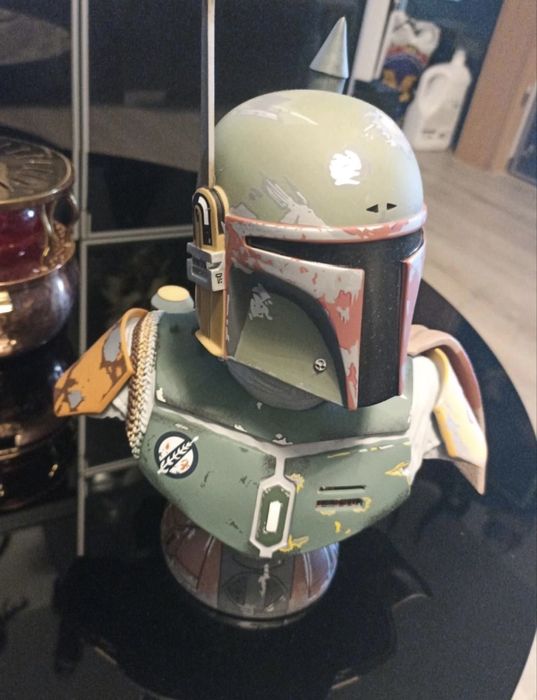 Sideshow Star Wars 1/1 статуя фигура Grogu Boba Fett 1/2 Bust бюстове