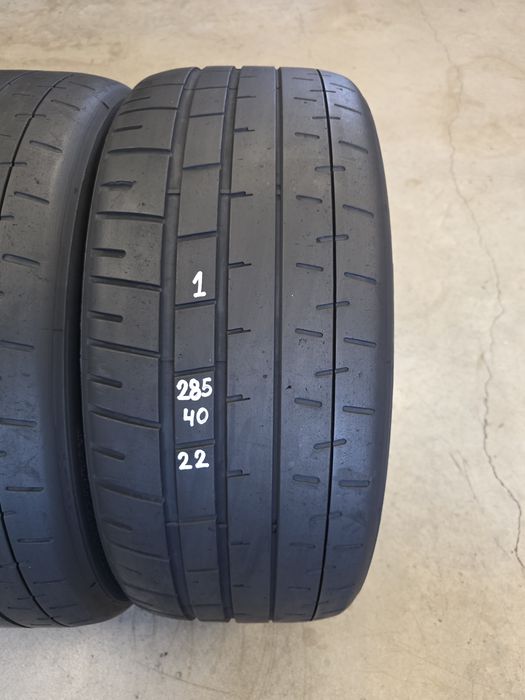 285/40/22 & 325/35/22 4бр.PIRELLI P ZERO TROFEO R-Неразличими от НОВИ