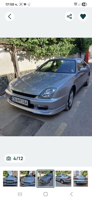 Хонда Прелюд 5 ген. 120 000км. Ориг.