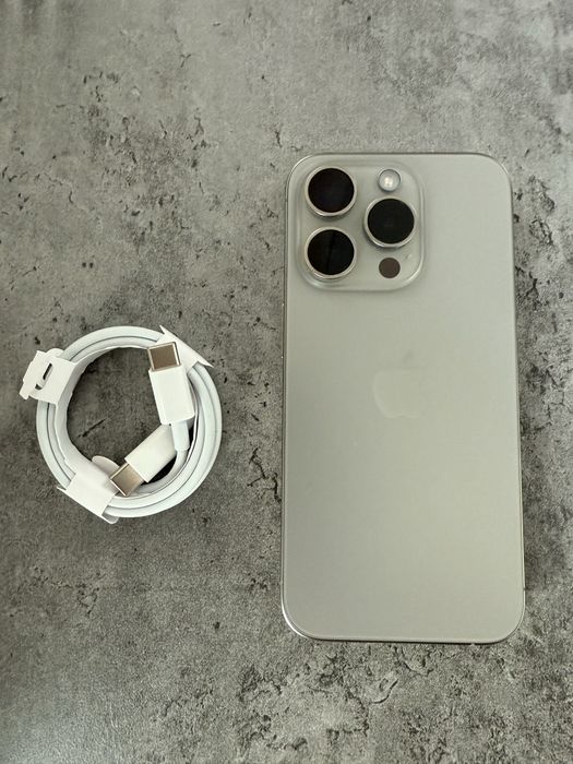 iPhone 15 Pro , 256GB , Natural Titanium, ca nou