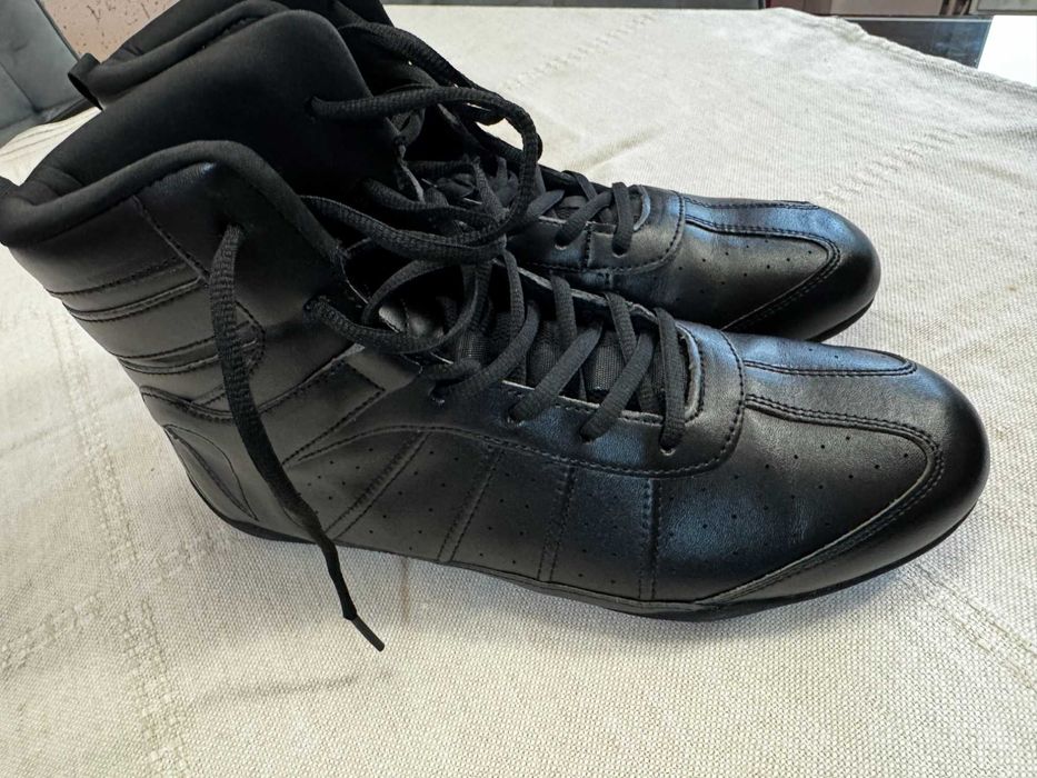 Ghete box bărbați cu șireturi nr. 44