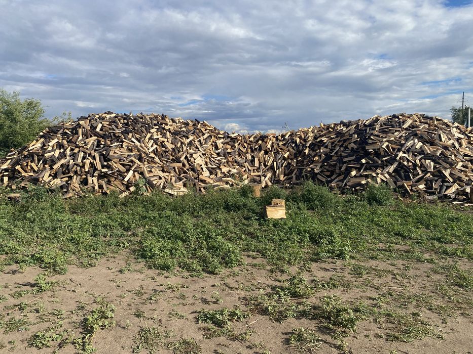 Рубленные дрова сухие