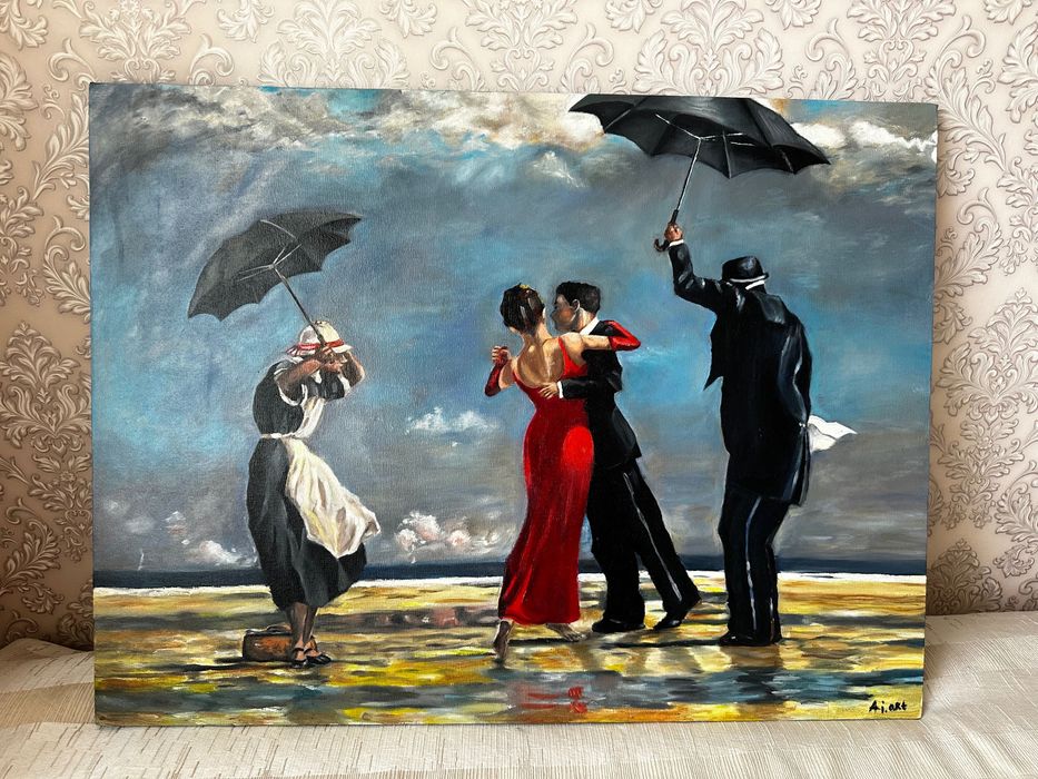 Репродукция картины маслом Джека Веттриано