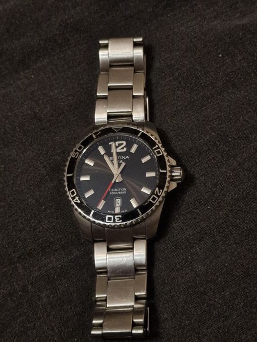 Certina DS Action 200м Swiss Made оригинал, сапфир
