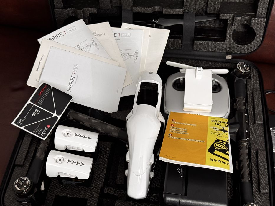 Drona profesională DJI INSPIRE 1+Zenmuse Z3,geantă transport,2 baterii