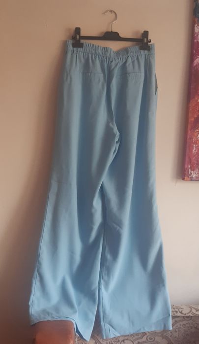 Pantaloni pallazzo damă S-M vâscoză