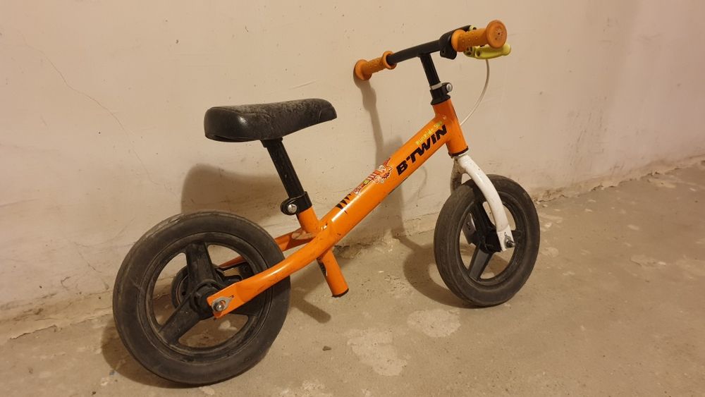 Детски велосипед колело без педали RUNRIDE 520 10 ИНЧА BTWIN balance