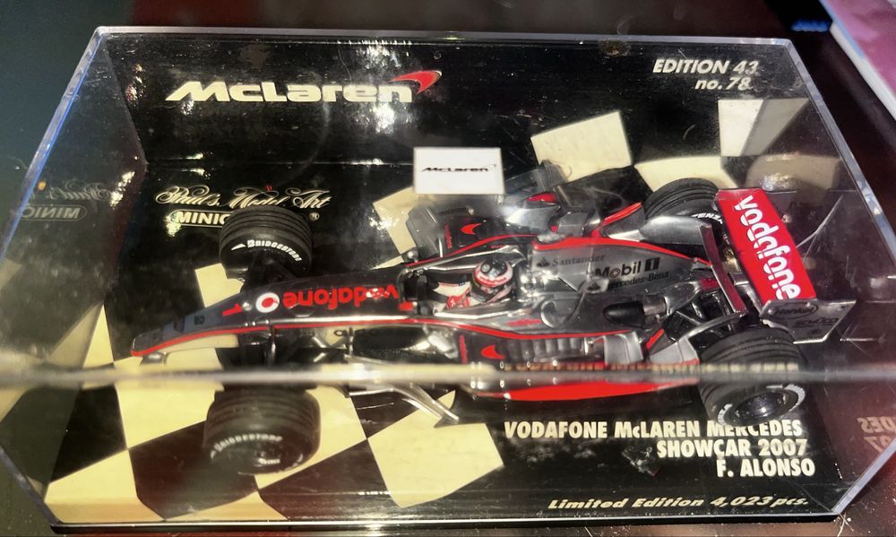 Vodafone McLaren Mercedes Showcar 2007 – F. Alonso