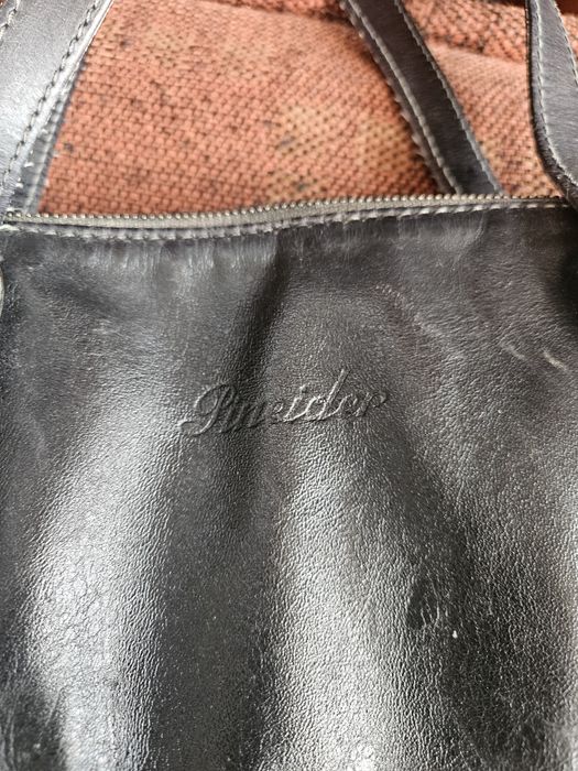 Чавта от естествена кожа Pineider