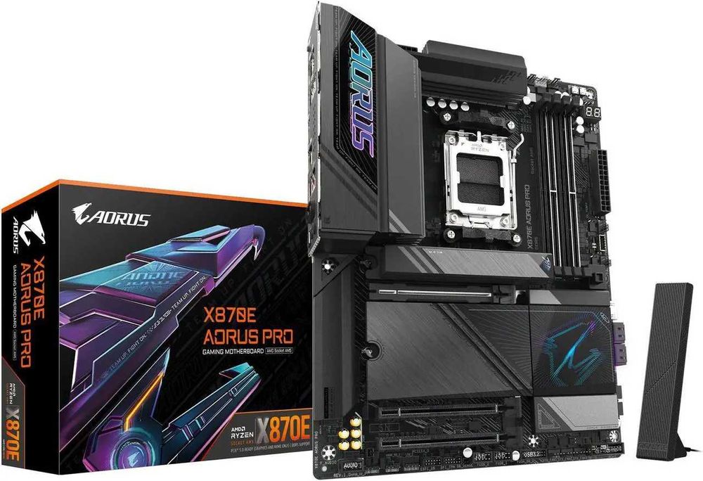 Материнская плата GIGABYTE X870E AORUS PRO AM5 LGA 1718, ATX, DDR5