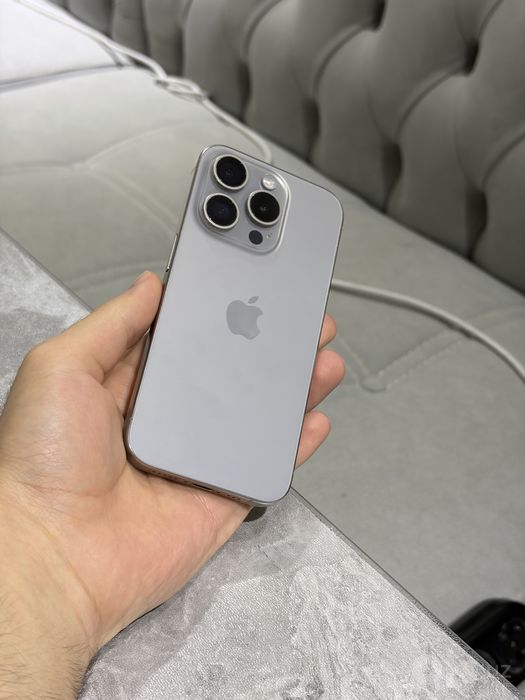 Iphone 15 pro 100% holati tinniq