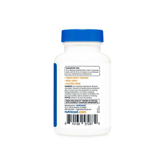 Nutricost Berberine HCl 1200 мг 60 капсул