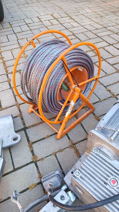 Troliu electric santier