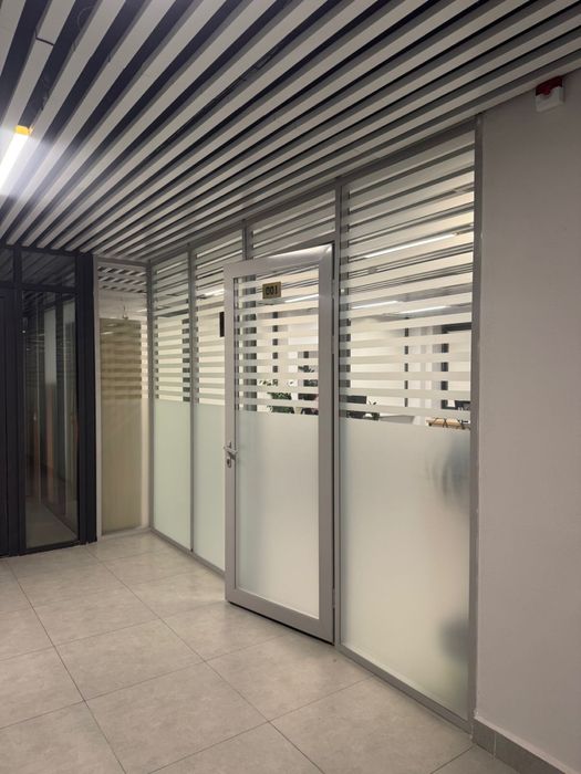 Алюминиевые перегородки