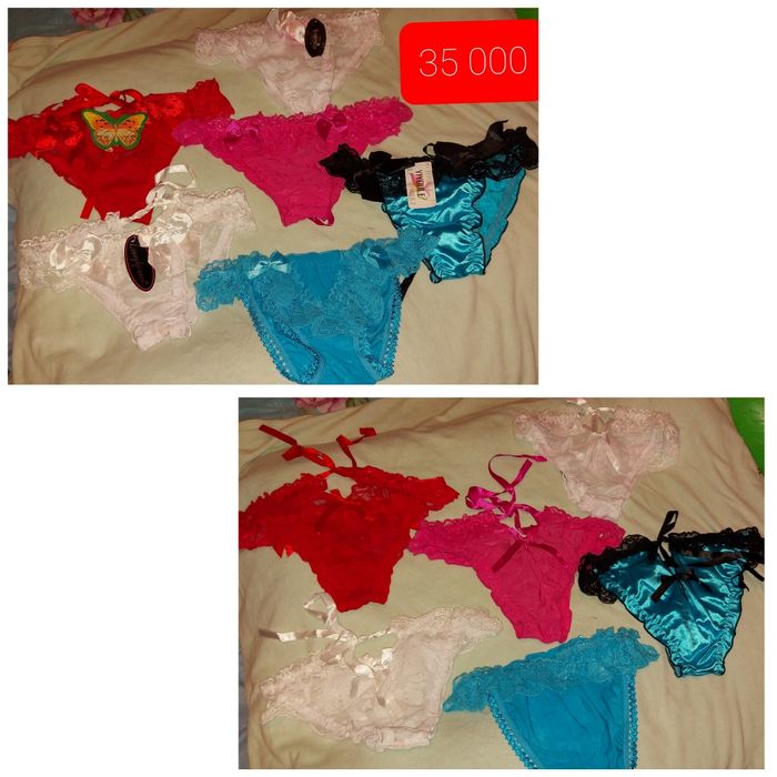 Красивое женское нижнее белье-трусики для худеньких девушек