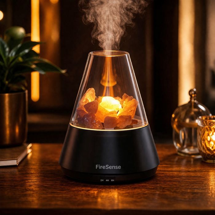 LED арома дифузер с ефект на пламък (FireSense)