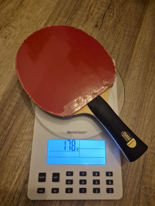 Paletă ping pong Sanwei T5000+Loki3 | ofensivă si efect