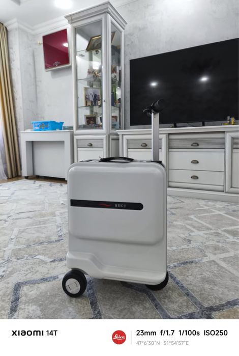 Чемодан самокат в отличном состояний