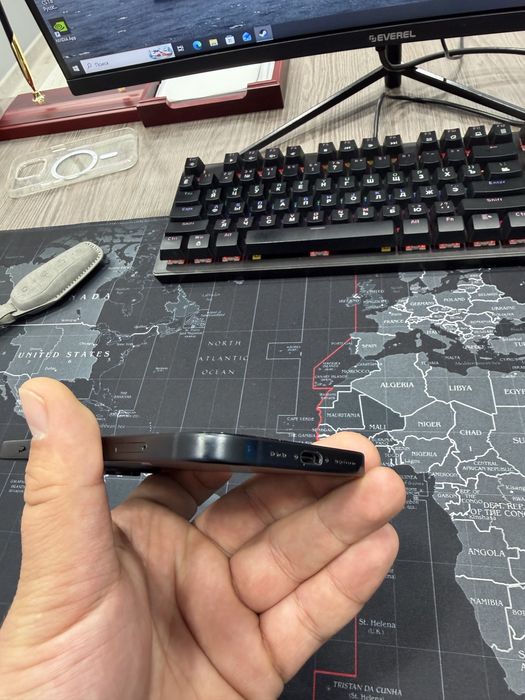 Iphone 15 black 128 GB dual 86%