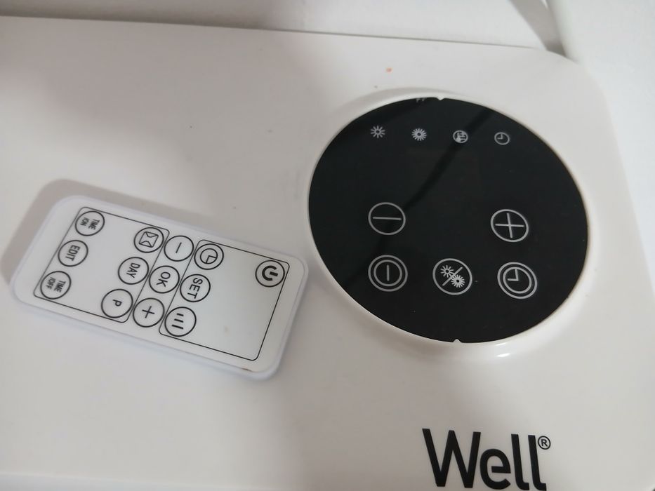 Aeroterma de Perete Well, 2000W, 2 Setari de Caldura, 52x17x12cm