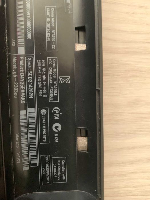 HP Pavilion g6-2303eu (без SSD)