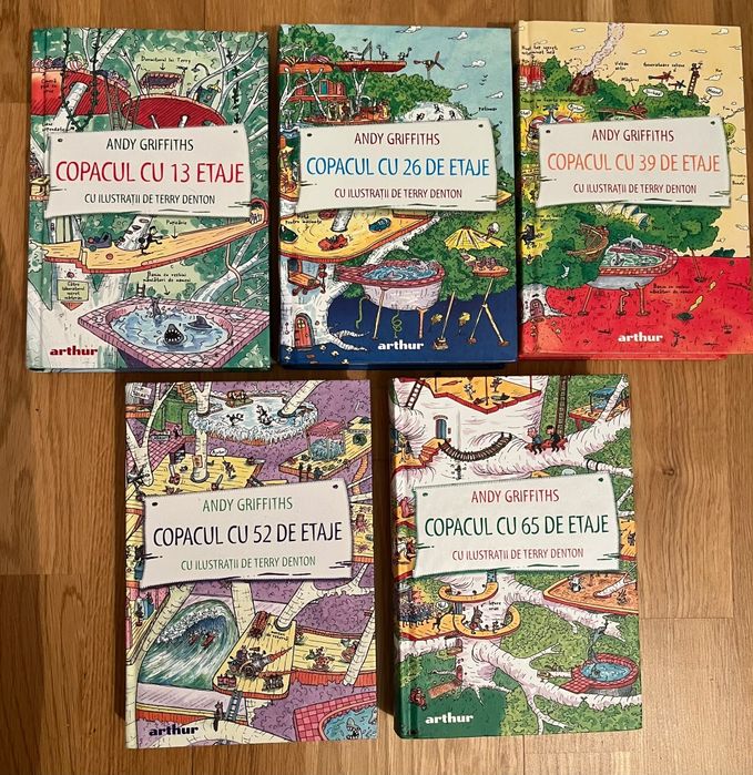 Set 5 carti Copacul cu etaje
