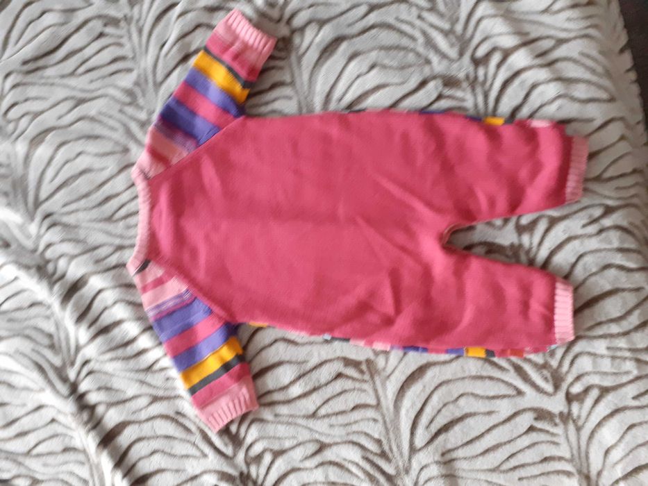 Бебешко плетено гащеризонче 
 ME TOO 0-3 месеца