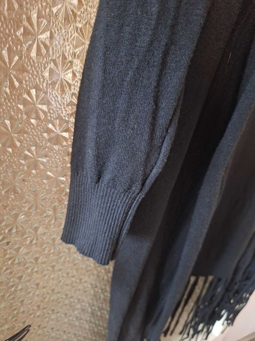 Дамска черна жилетка