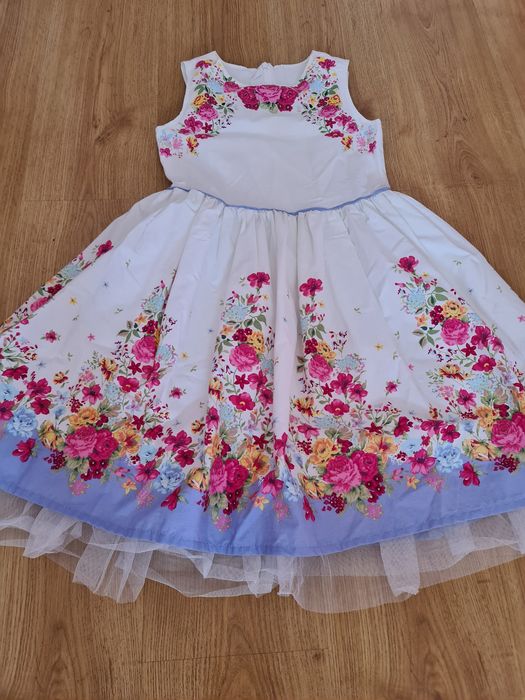 Официална детска рокля 10-12 г , 140-146 см