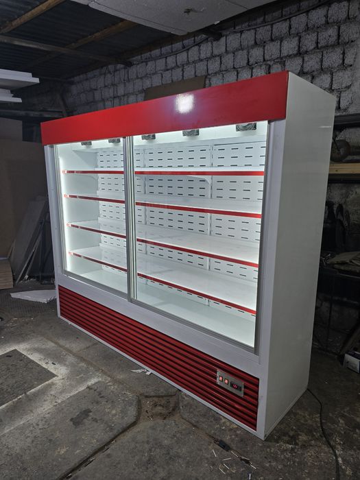 Витринный шкаф холодильник на заказ