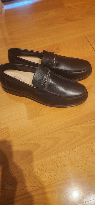 Мокасины кожаные черные новые