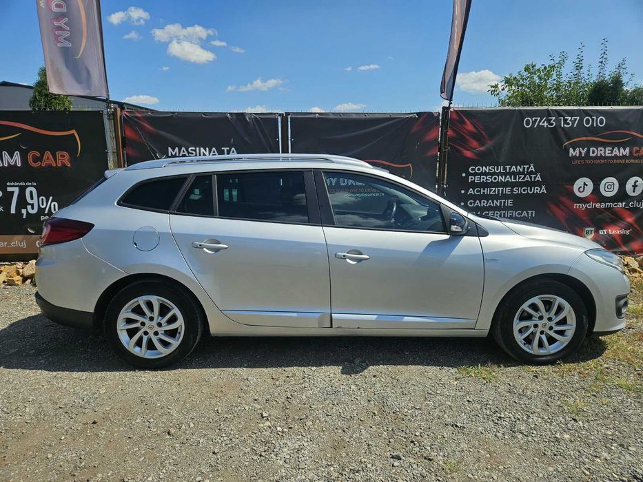 Renault Megane 1.5 dCi Limited/Rata de la 548 ron/DayLight Led/HighBeam/Credit Auto
