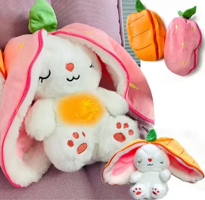 Трендовая игрушка “зайчик в клубнике”