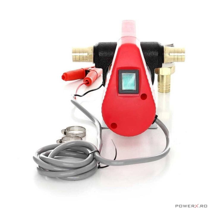 Pompa pentru transfer combustibil 12V, 250 W, 55 l/min, Kraft