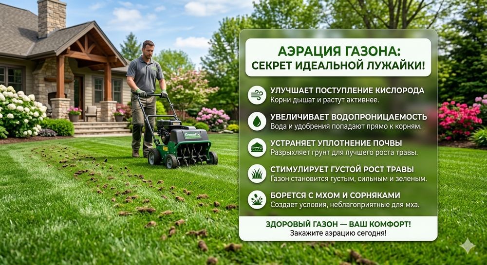 Газон Автополив Стрижка