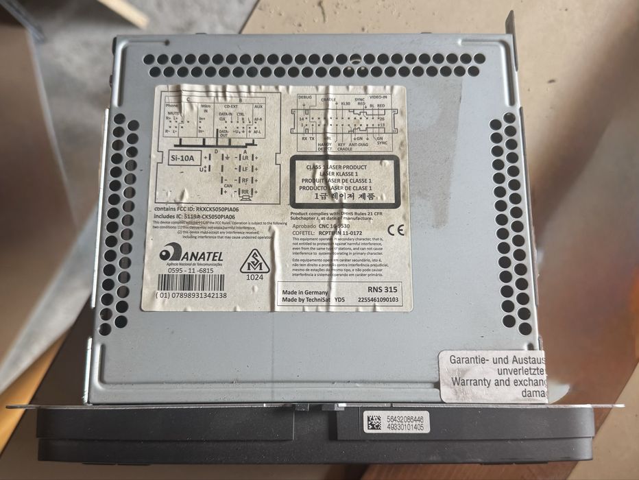 Radio CD cu navigatie Skoda Amundsen+ (RNS 315)