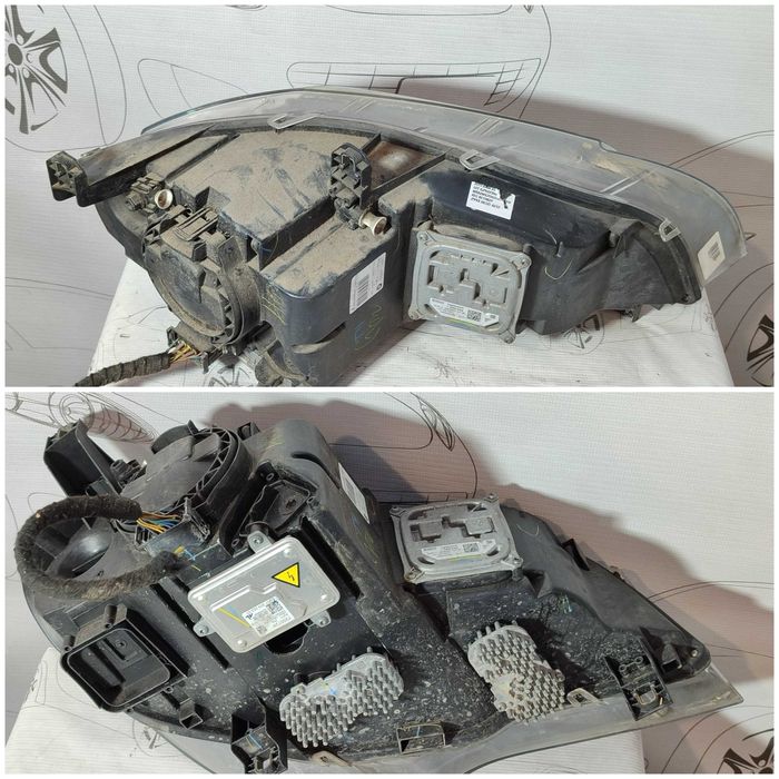 Far stânga UK BMW X5 E70 LCI 2011 SAV Bi-Xenon cu lupă (2010-2013) Cod:63127278047 (4E2)