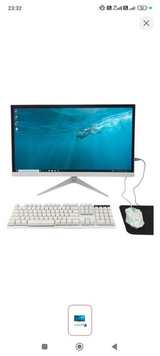 Моноблок (All-in-One) Core i5 / 8GB / SSD 256GB / Windows 10