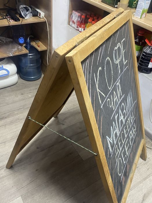 Мелная доска. Доска. Для кафе и прочее