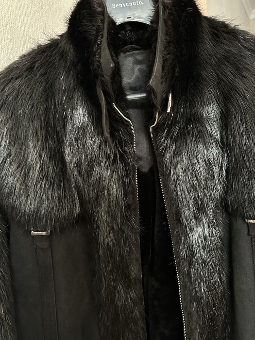 Продается мужская эксклюзивная  дубленка