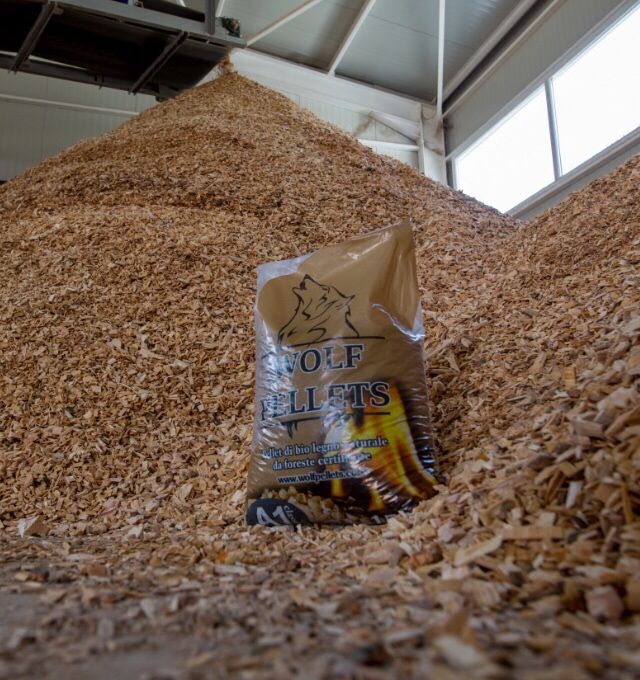 Пелети WOLF PELLETS клас А1