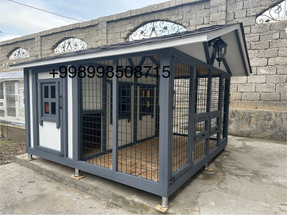 Домик для Собака люк Двойной