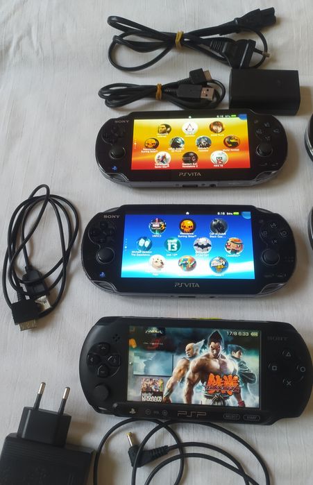 PSVITA 1004,1006,1008, PlayStation 2 fat hard Sega genesis