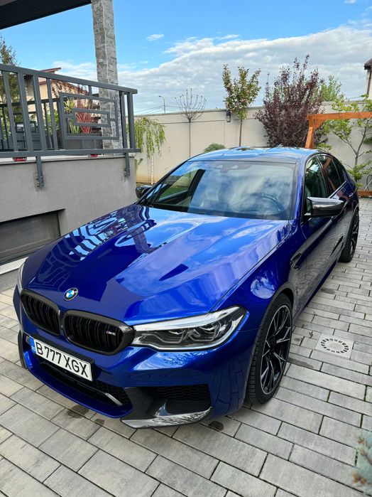 BMW M5 F90 Marina Bay Blue