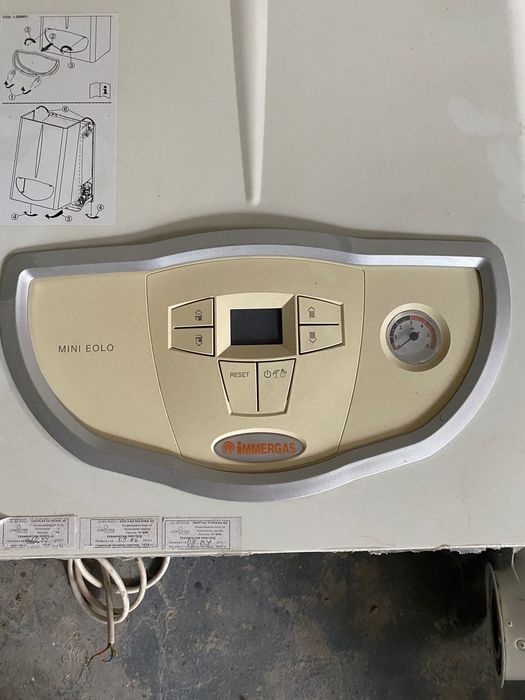 Газов котел двуконтурен immergas mini eolo 24