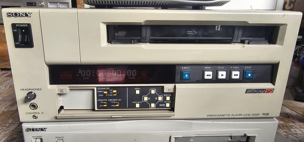 Sony xdcam vcr batacam dvcam