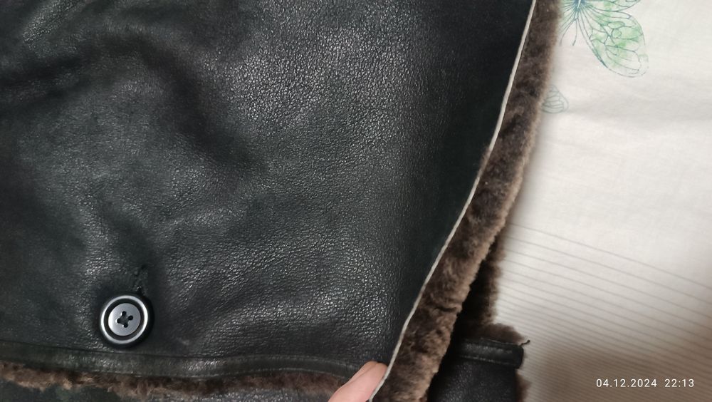 Мужская дубленка